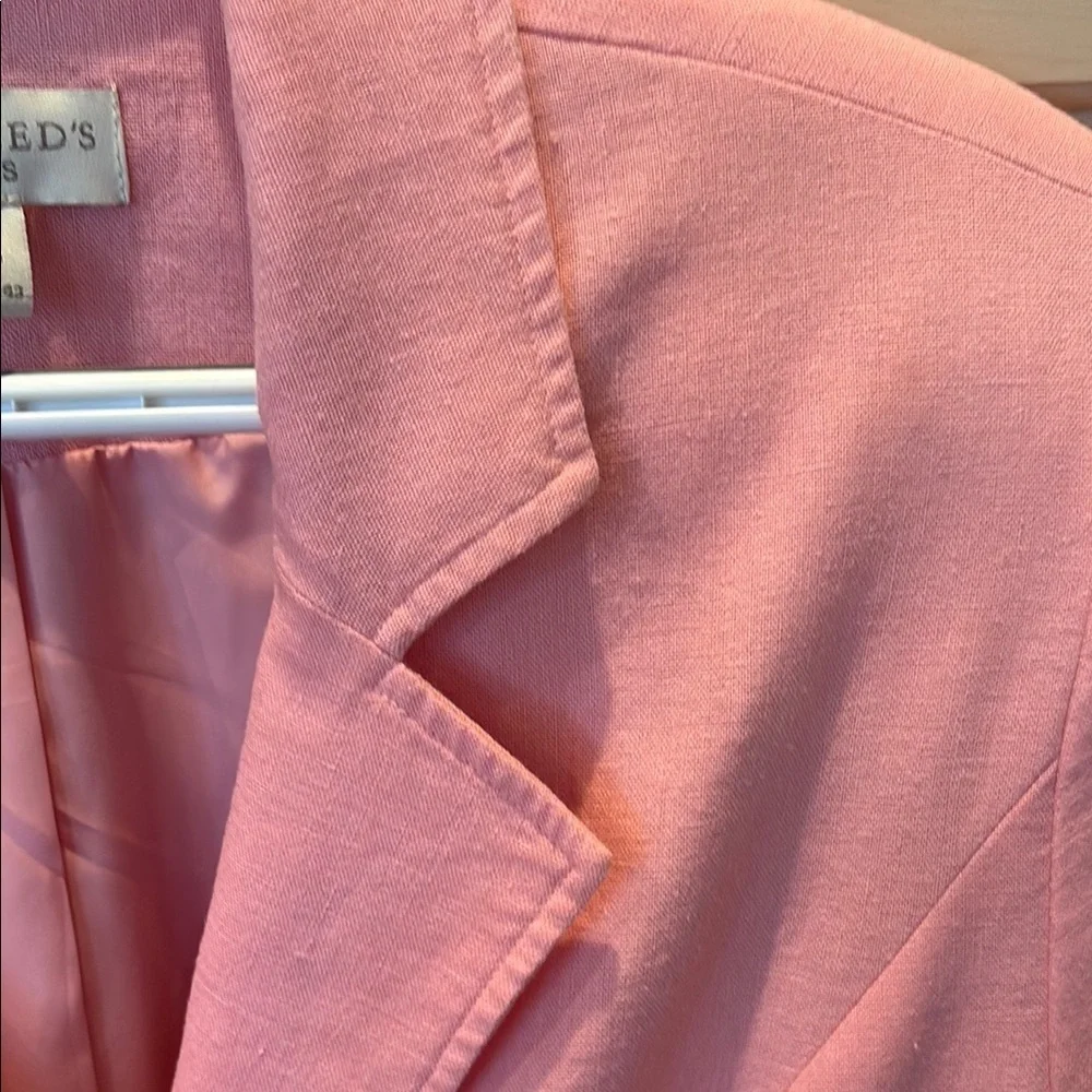 Appleseed's Soft Pink Blazer Women’s Size 18 Petite | Plus Size